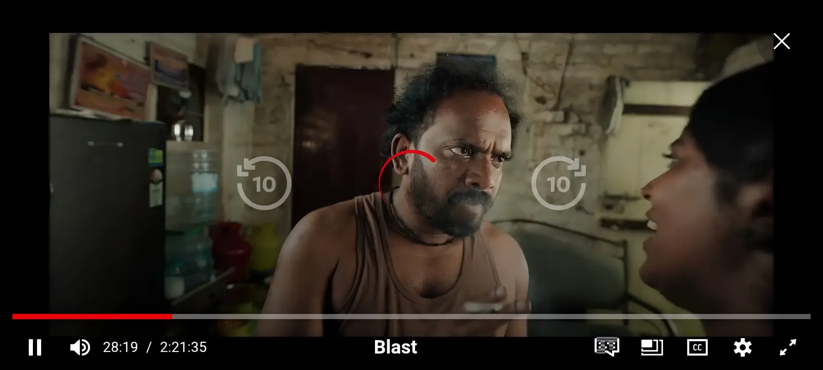 NetMirror built-in video player