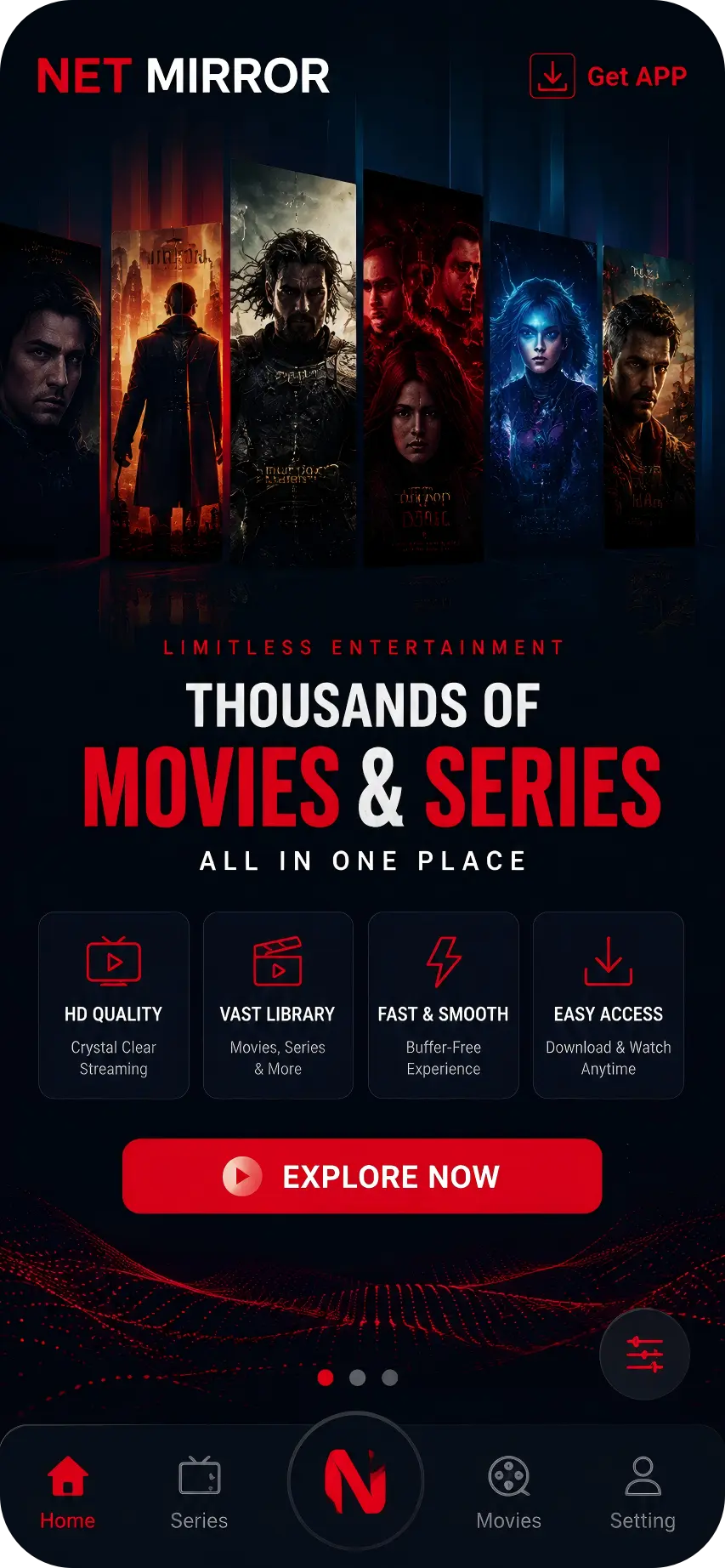 NetMirror 50+ OTT